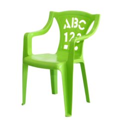 כסא פלסטיק איכותי לילדים דגם AVI ירוק 6575