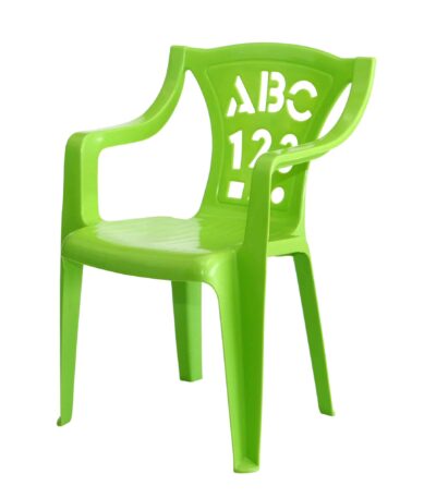 כסא פלסטיק איכותי לילדים דגם AVI ירוק 6575