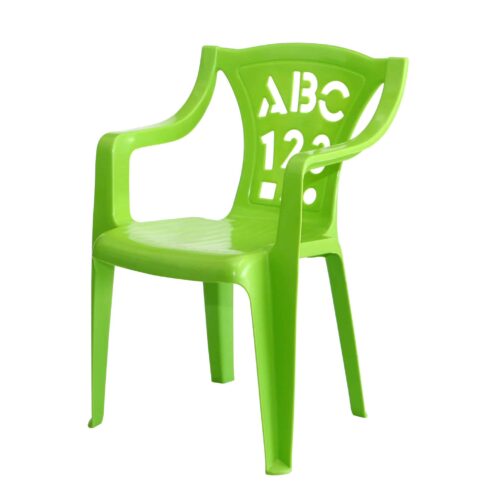 כסא פלסטיק איכותי לילדים דגם AVI ירוק 6575