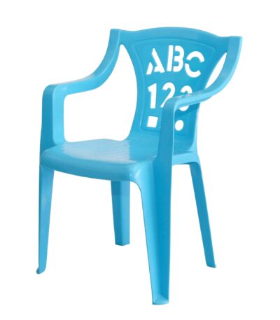 כסא פלסטיק איכותי לילדים דגם AVI כחול 6576