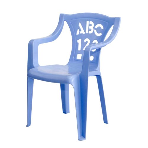כסא פלסטיק איכותי לילדים דגם AVI סגול 6577
