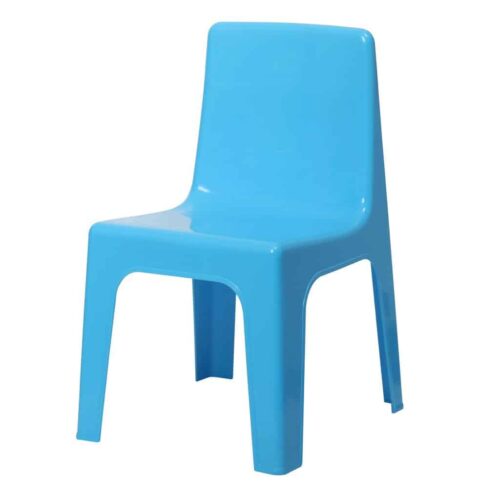 כסא פלסטיק איכותי לילדים דגם JUNIOR כחול 6584