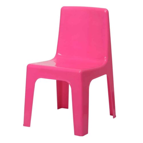 כסא פלסטיק איכותי לילדים דגם JUNIOR ורוד 6586