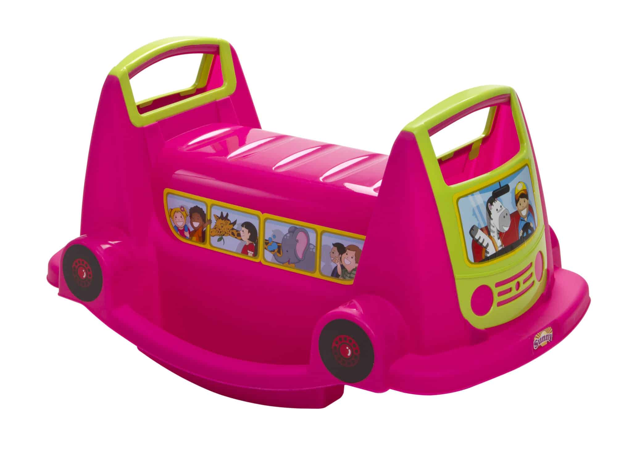 נדנדה לילד בצורת אוטובוס ורוד 6591 נדנדה לילד בצורת אוטובוס ורוד 6591