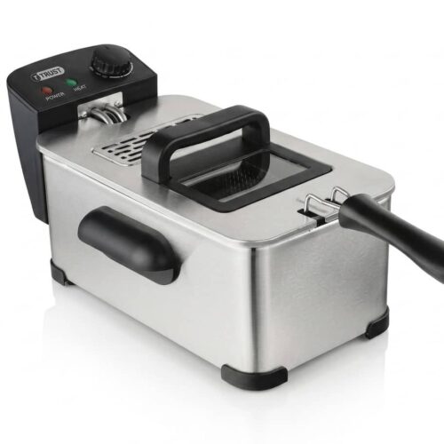 6403 סיר טיגון עמוק נירוסטה 2000W בנפח 3.5 ליטר | Deep Fryer Single